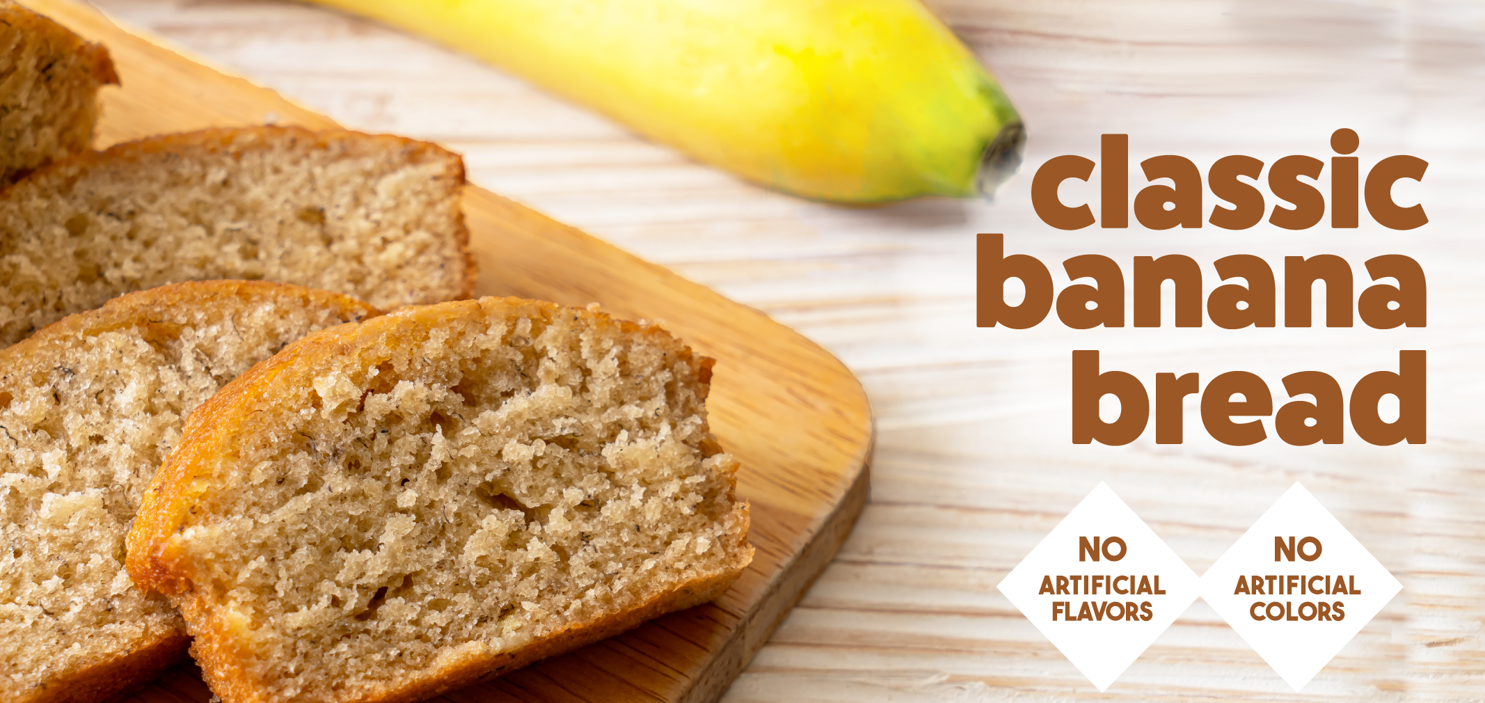 Classic Banana Bread label image