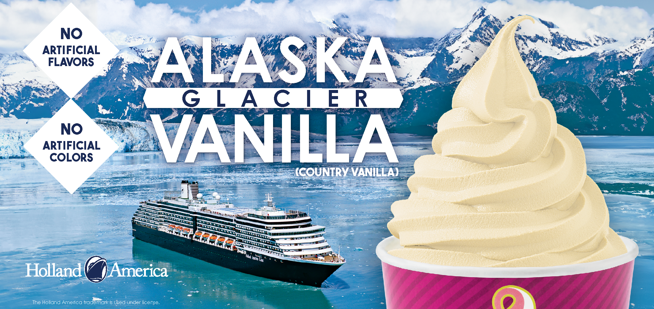 Alaska Glacier Vanilla (Country Vanilla) label image