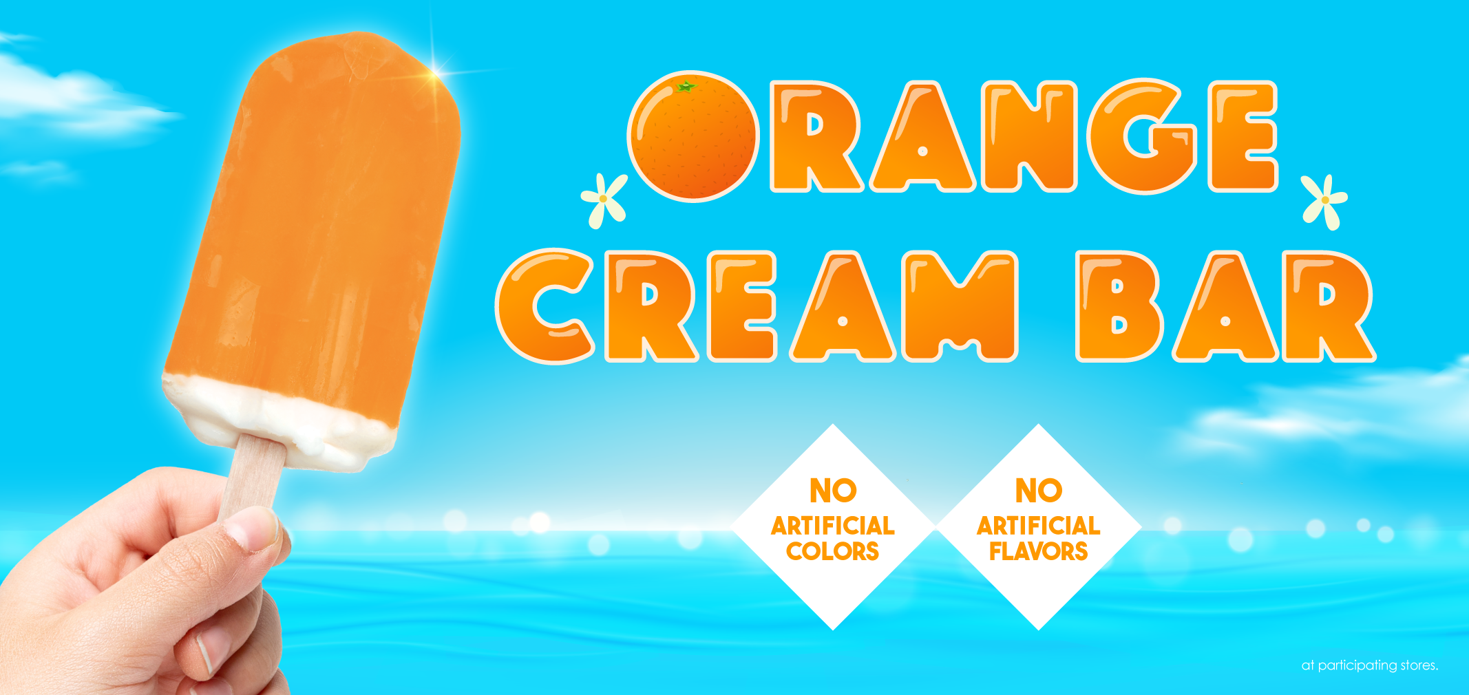 Orange Cream Bar label image