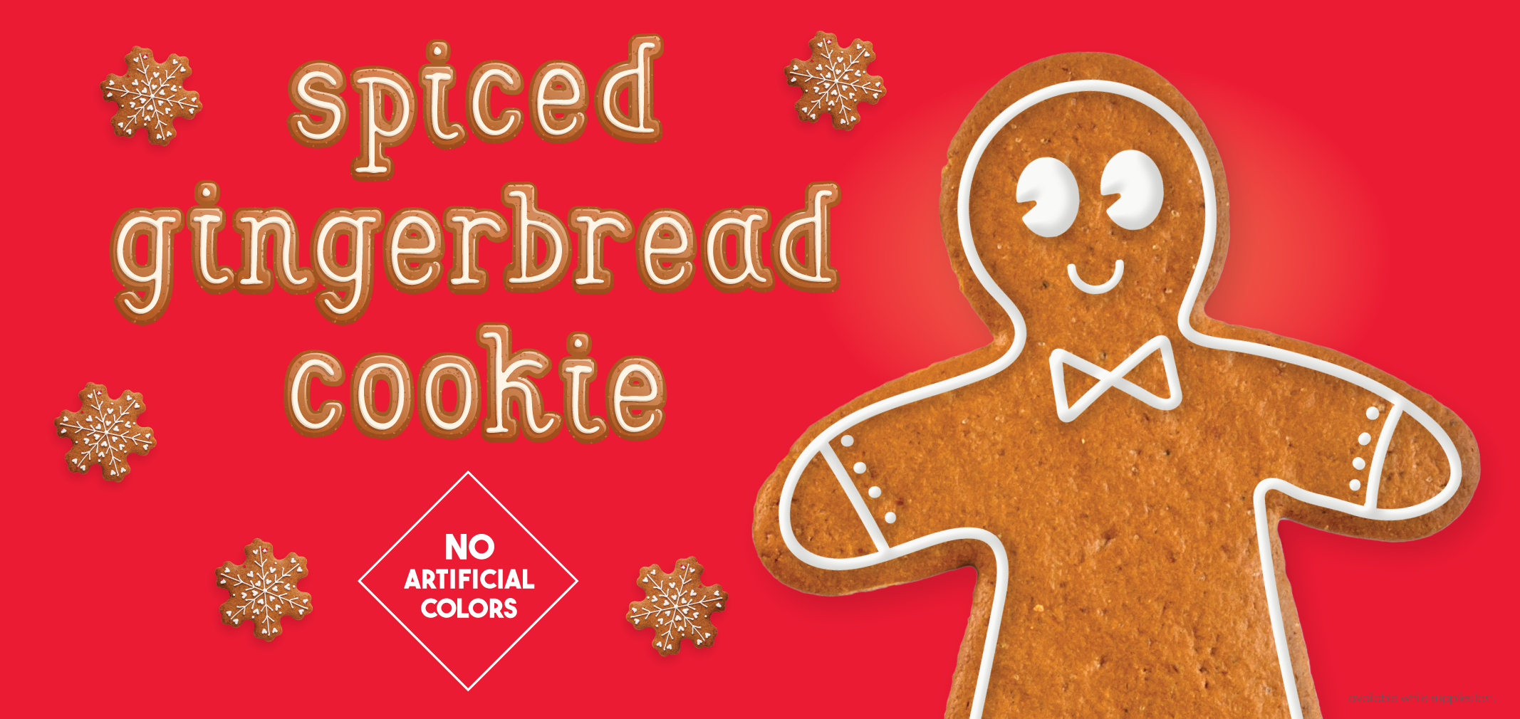 Spiced Gingerbread Cookie label image